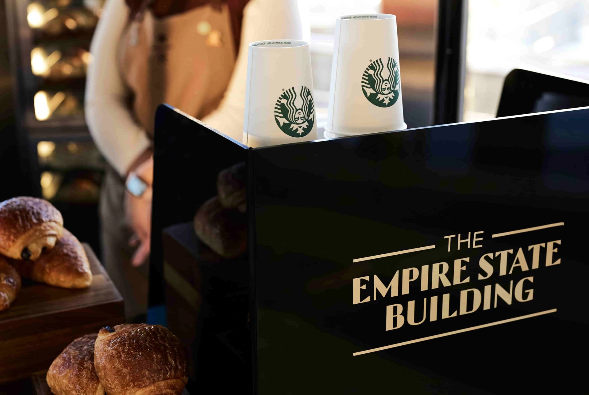 The Starbucks Reserve Sunrise Experience at the Empire State Building