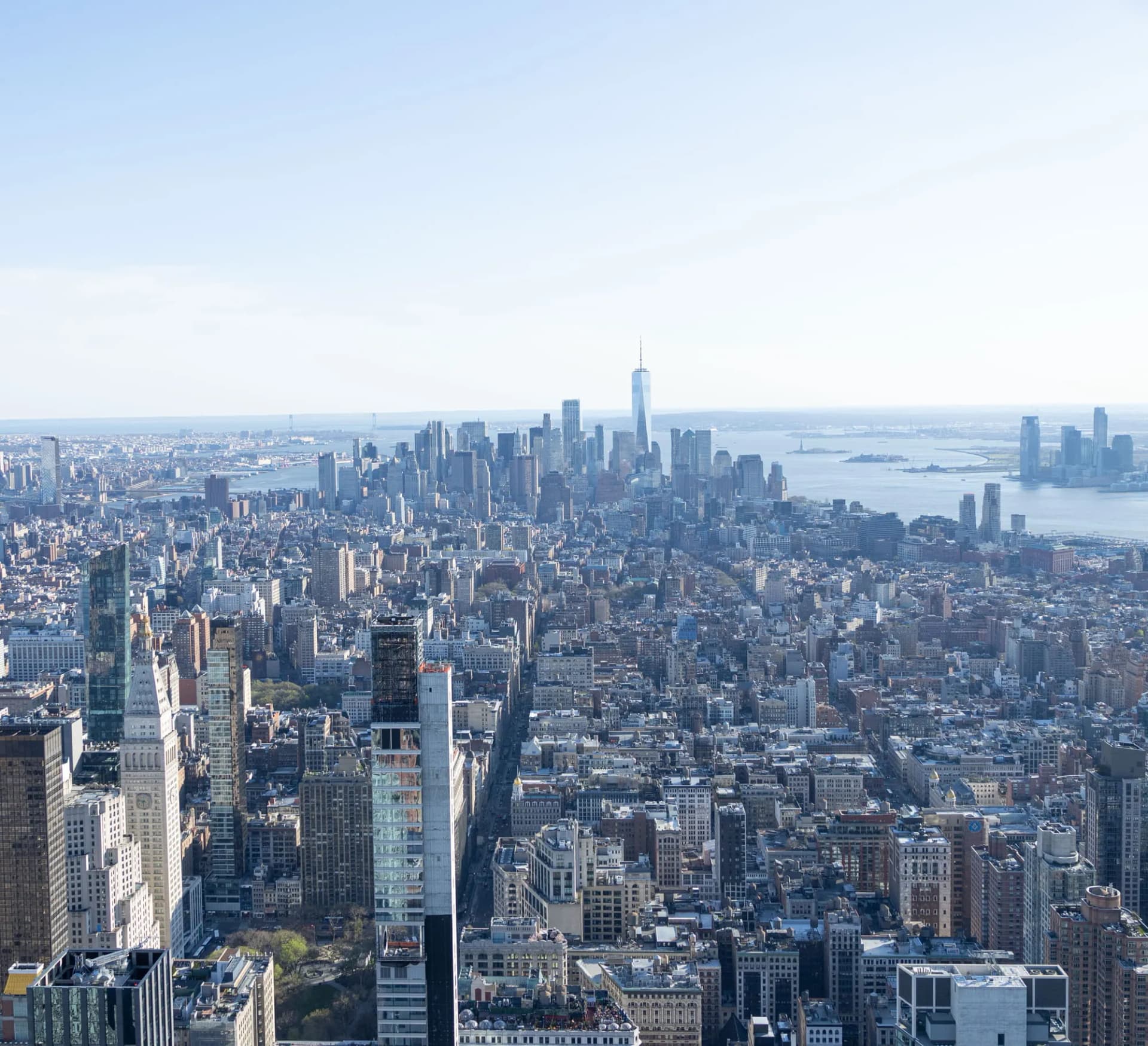 NYC views from the 86th Floor Observation Deck of the Empire State Building