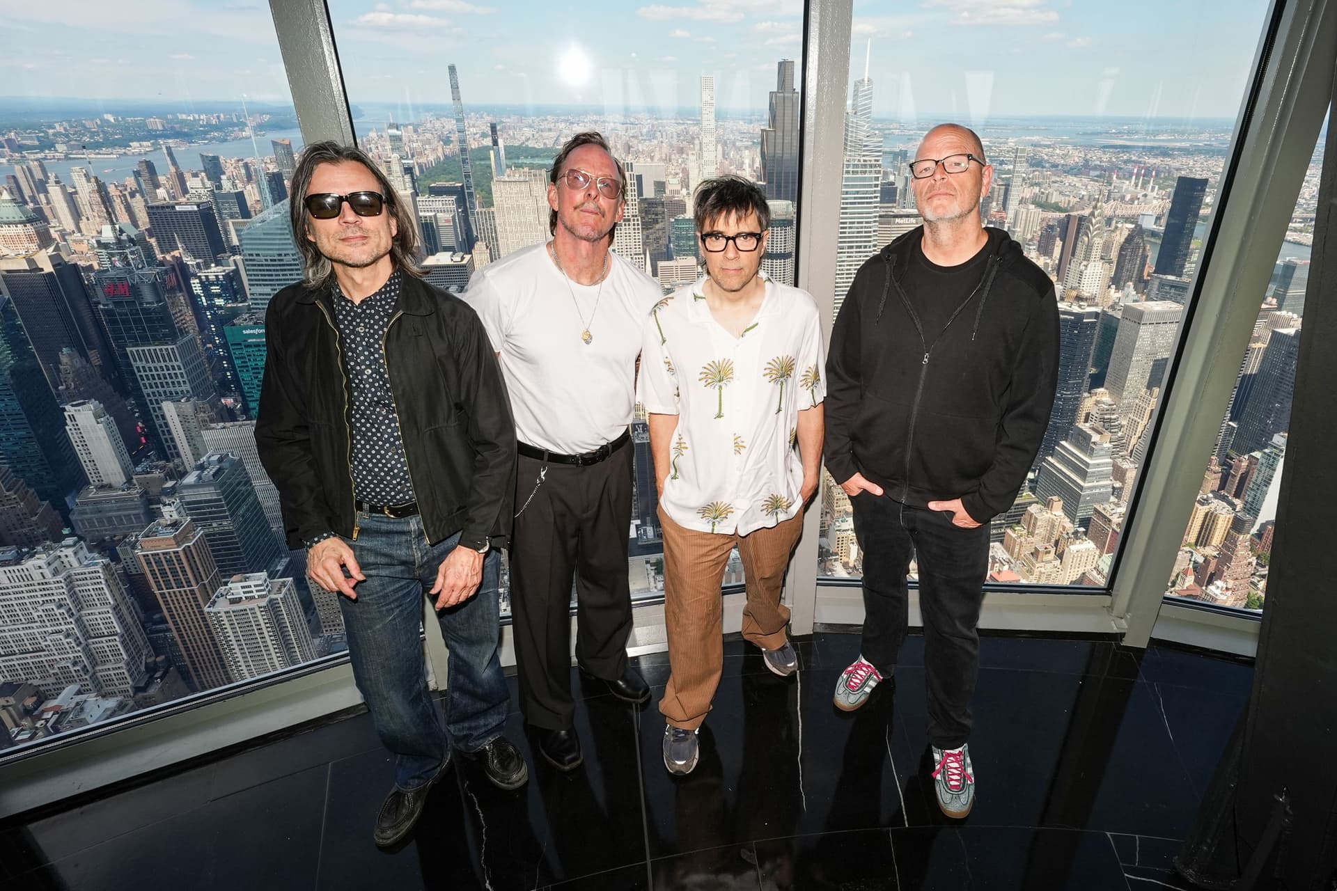Weezer on the 102nd Floor Observation Deck