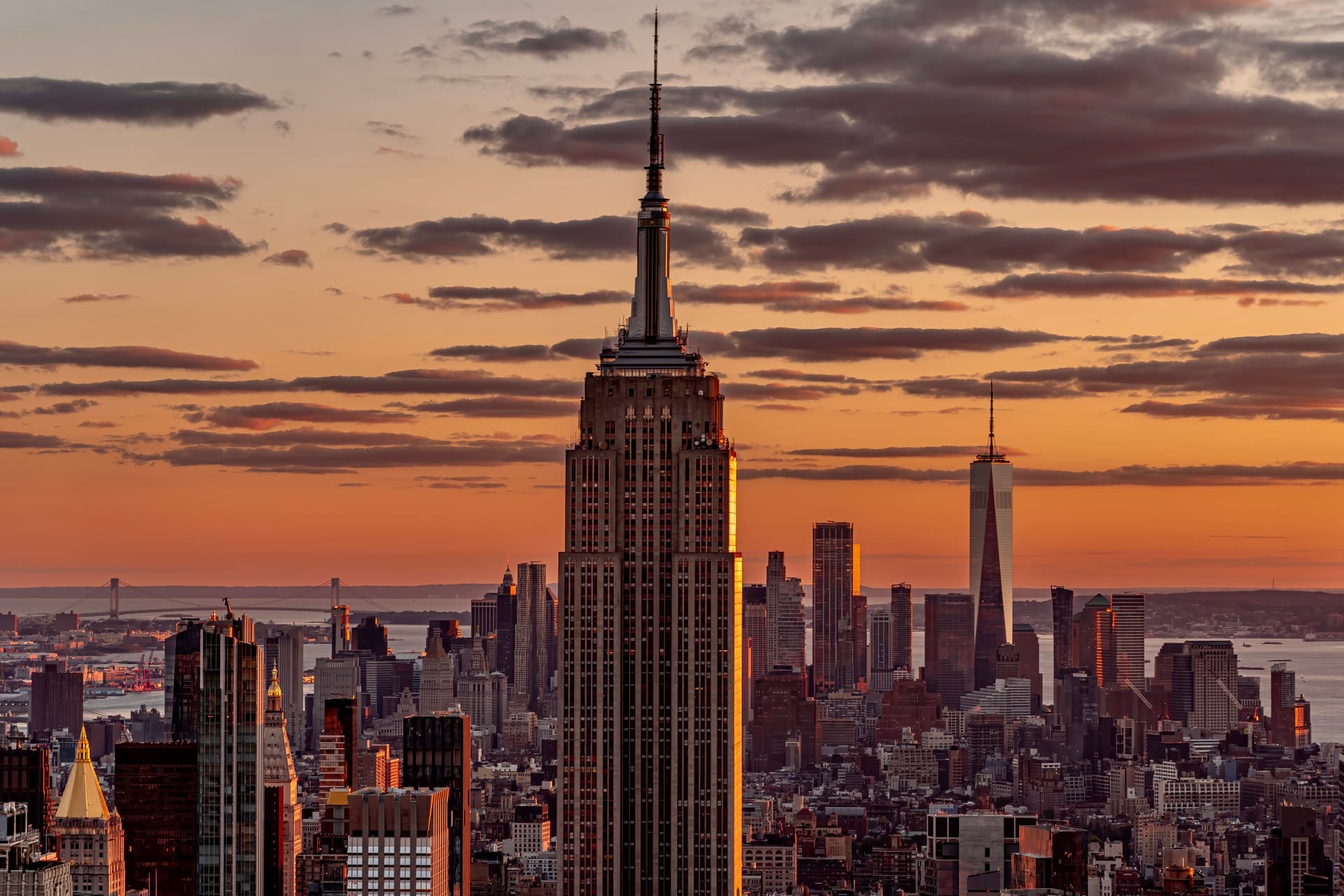 ESB during sunset