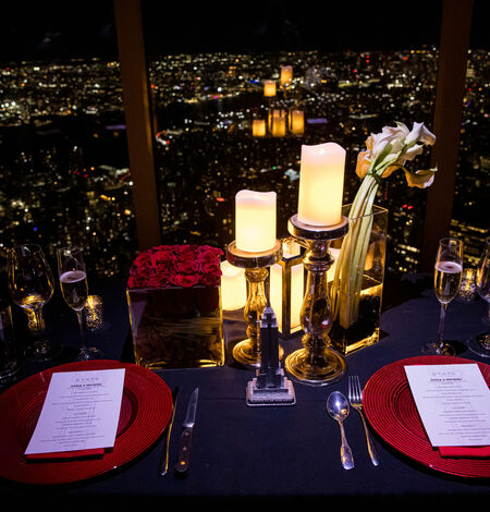 Dinner on the 102nd Floor Observatory
