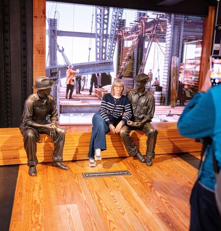 construction exhibit at the empire state building observatory